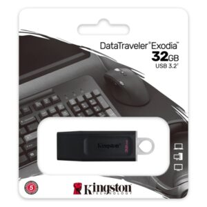 KINGSTON 32GB  USB 3.1 PEN DRIVE (3 YEARS WARRANTY)
