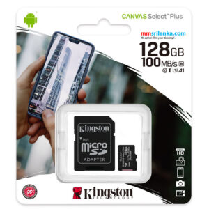 MEMORY CARD KINGSTON 128GB CLASS 10 5Y