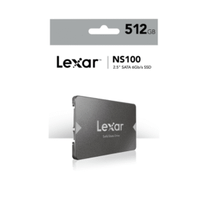 LEXAR NS100 512GB SATA SSD (3 YEARS WARRANTY)