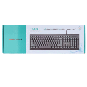 TURBOGEAR TK618 BUSINESS OFFICE USB KEYBOARD (6  MONTHS WARRANTY)