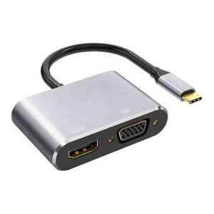 TYPE C TO HDMI+USB3.0+VGA+TYPE C CONVERTER