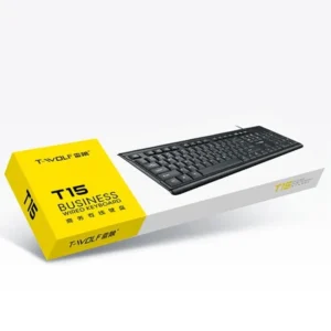 T-WOLF T15 WIRED USB KEYBOARD (6 MONTHS WARRANTY)